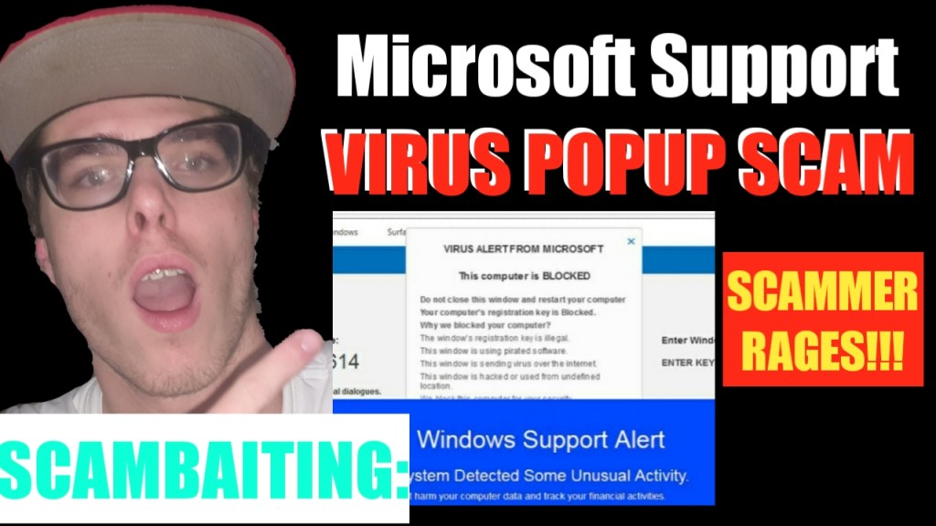 Scambaiting: New Video: Microsoft Popup Scam | NEW&nbsp;VIDEO